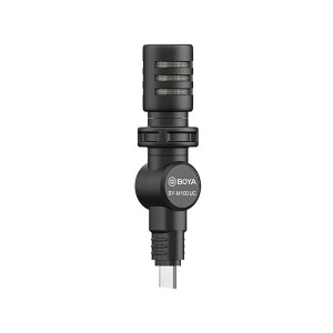 Boya BY-M100UC Mini Condenser Microphone with USB Type-C Connection for Type-C Devices