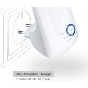 TP-LINK 300Mbps Wireless N Wall Plugged Range Extender