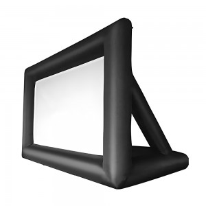 Inflatable Projector Screen with Fan - Black (Multiple Sizes)