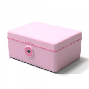Biometric Fingerprint Safe Box - provides secure storage for your accessories and valuables (Multiple Colors)