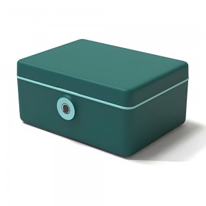 Biometric Fingerprint Safe Box - provides secure storage for your accessories and valuables (Multiple Colors)