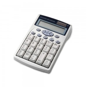 Okion 2-in-1 Calculator &amp; Keypad - 12-digit LCD display for calculations / connects to PC via USB for number input.