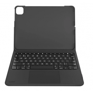Belkin Everday Keyboard Case with Touch Pad for the Apple iPad Air 10.9" and Apple iPad Pro 11" - Black (Backlit Bluetooth keyboard for easy viewing- Large- click-anywhere trackpad- Space for magnetic