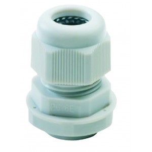 Gewiss Nylon Cable Gland With Fixing Nut - PG21 -IP68