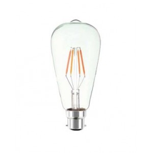 ACDC 220-240VAC 4W B22 Base LED Pear Shape Lamp - Cool White