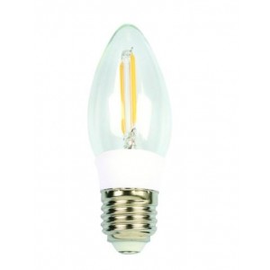 ACDC 4W E27 Base LED Candle Bulb - Warm White