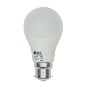 ACDC 230VAC 9W B22 Daylight LED Lamp