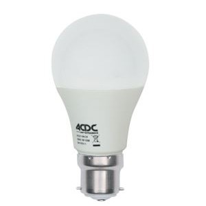 ACDC 230VAC B22 5W 4000K Dimmable LED Light - Cool White