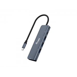 Equip 133487 USB-C 5 in 1 Multifunctional Adapter (HDMI- USB 3.2 GEN1- 100W USB PD)