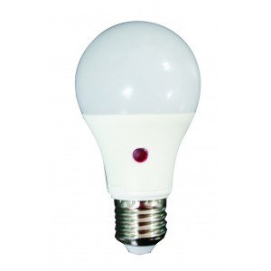 ACDC 230VAC 5W E27 Cool White LED Daylight Sensing Lamp