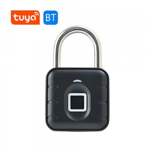 Tuya Smart Fingerprint Padlock with Bluetooth - Fingerprint &amp; App Access Control