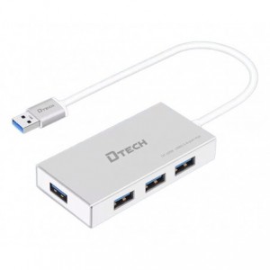 DTECH USB Type-A to 4-Port USB3.0 Hub