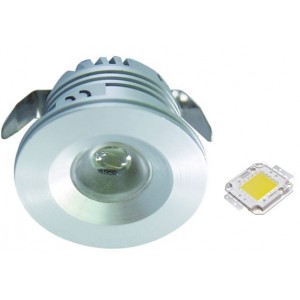 ACDC 1W Yellow LED Lamp