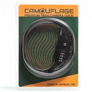 Camouflage Cable Lock 2m