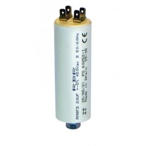 ACDC 25MF Motor Run Capacitor 440VAC With Fly Leads