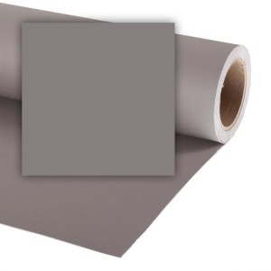 Colorama Background Paper 2.72 x 11m - Smoke Grey