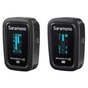 Saramonic Blink500 ProX B1 (TX+RX) 2.4GHz Dual-Channel Wireless Microphone System