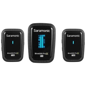 Saramonic Blink500 ProX Q2 (TXQ+TXQ+RX) 2.4GHz Dual-Channel Wireless Microphone System