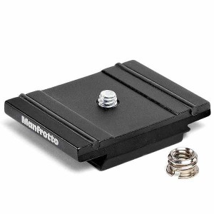Manfrotto 200PL-PRO Rectangular Plate 200 Pro for RC2 &amp; Arca-Swiss 1/4” and 3/8” Screw