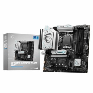 MSI B760M Gaming Plus WiFi mATX Motherboard – Black