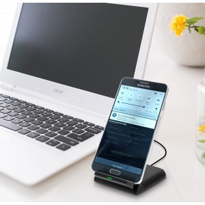 YOUSHARES®  Fast Charge Wireless Charging Stand - 2-Coil Qi