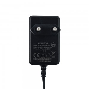 5V 1A Power Supply (5W) - Reliable Power and a Compact Design (Black)