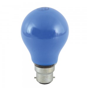 Coloured Globe B22 40w Blue