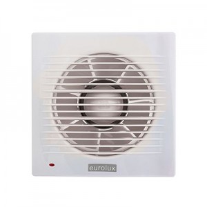 Extractor Square Wall Fan 208mm White