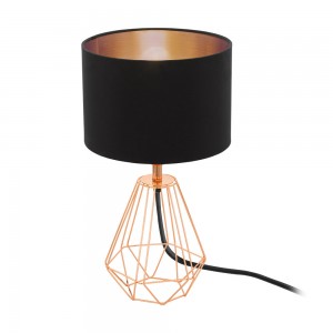 Carlton2 T/Lamp165mm Black/Copper