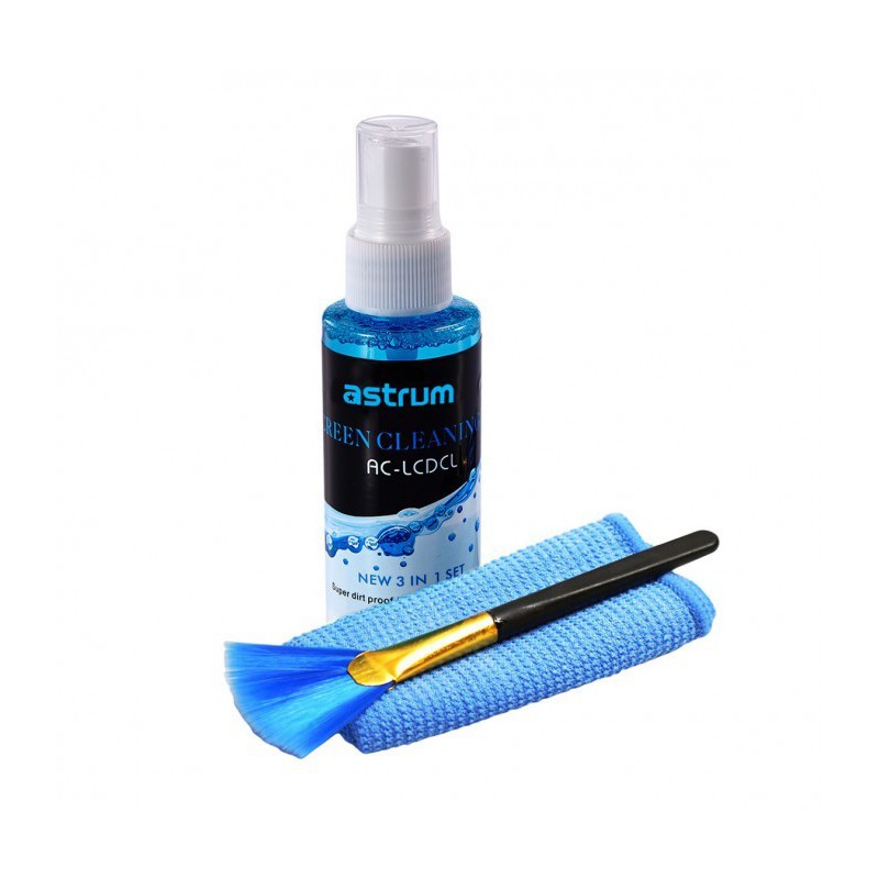 CLEANING KIT 3 IN 1 LIQUID CLOTH BRUSH