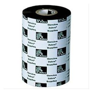 Zebra-GK420T Wax Ribbon for Desktop Label Printers, 110mmx74m, 2300, Standard, 12mm core, 12/box