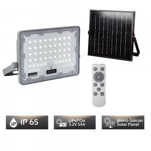 Solar Floodlight LED 400lm 6500K