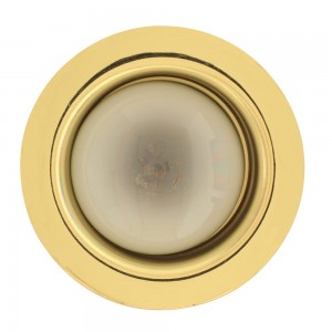 ***DISC***Straight R50 D/Light 80mm Polished Brass
