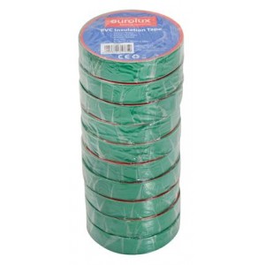 PVC Insulation Tape 20m Green   (0.19mm x 18mm)
