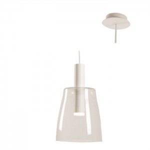 Candle Pendant 150mm White