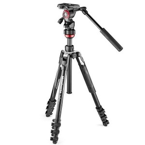 Manfrotto MVKBFRL-LIVE Befree Live Alu Lever Tripod with Befree Live Video Head