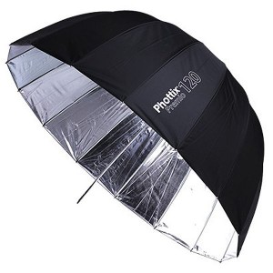 Phottix Premio Reflective Umbrella 120m Silver/Black