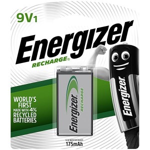 Energizer NH22NBP NiMH 9v 175mAh Battery Card 1