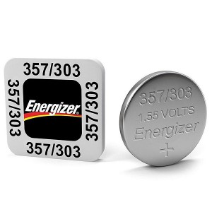 Energizer 357/303 Silver Oxide Watch Battery Box 10