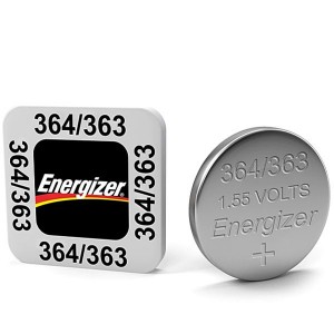 Energizer 364/363 Silver Oxide Watch Battery Box 10