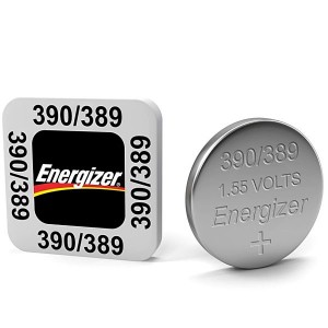 Energizer 390/389 Silver Oxide Watch Battery Box 10