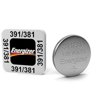 Energizer 391/381 Silver Oxide Watch Battery Box 10