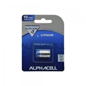 Alphacell CR2 Lithium Battery (3V) - Non-Rechargeable / 1 Pack