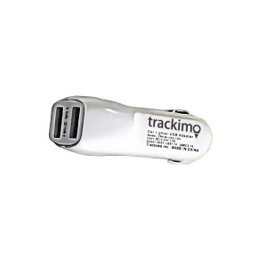 Trackimo Dual USB Car Charger Adapter