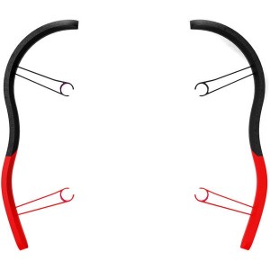Parrot EPP Bumpers Red for Bebop Drone
