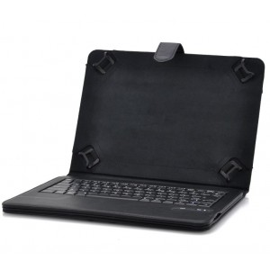 Universal Bluetooth Wireless Keyboard Case for 9 to 10 Inch Tablets - Bluetooth 3.0