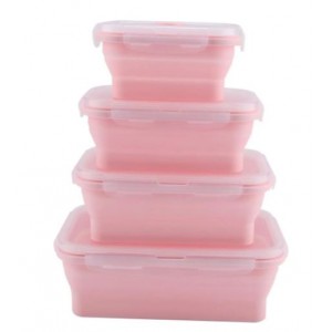 Fine Living Food Preserve Storage Box - Pink