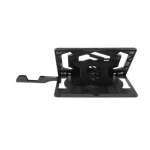 Tuff-luv Laptop Riser Stand 12 - 16" Laptops with Cellphone Holder - Black