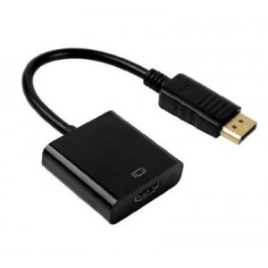 Tuff-Luv Display Port to HDMI Adapter - Black