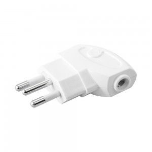Slimline 3 Point Plug 16A WHITE-NEW